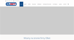 Desktop Screenshot of olbet.pl